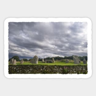 East Aquhorthies Stone Circle Sticker